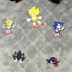 Sonic The Hedgehog Pins