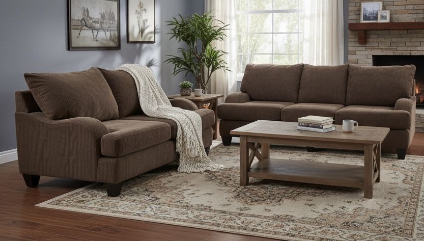 Sofa / Couch / Sectional - Living Spaces Longstreet Edition