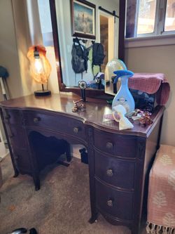Vintage Dresser and Vanity