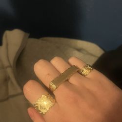 2 Finger 14K Ring