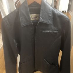 Women’s Leather Vintage Jacket - Mgr It’s The Universe 