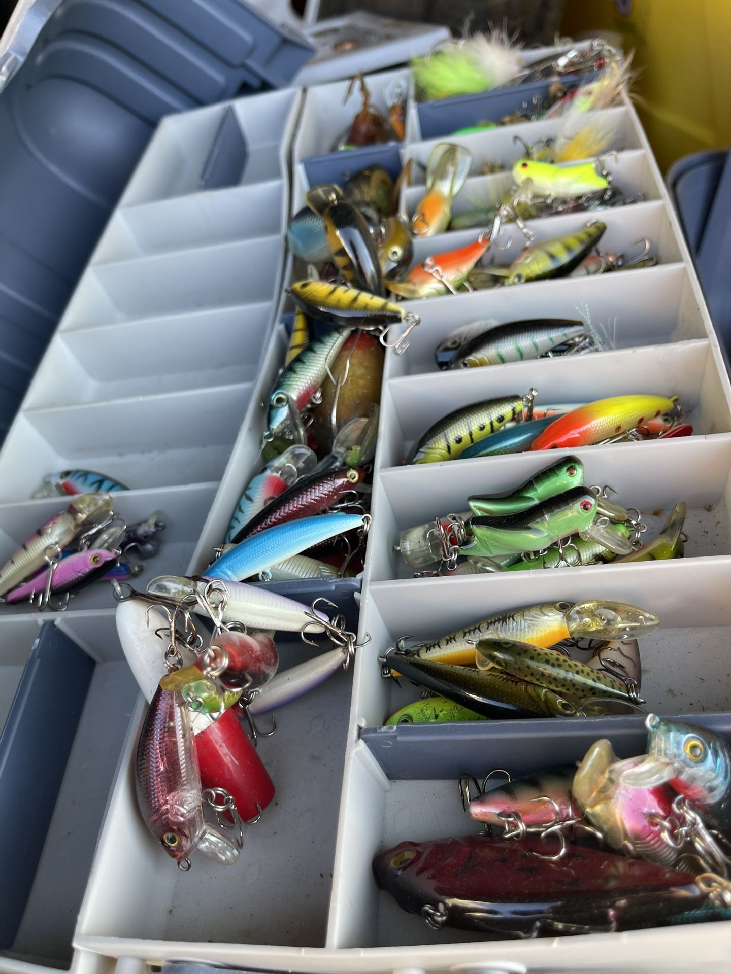 Large Lot Of Fishing Lures. 