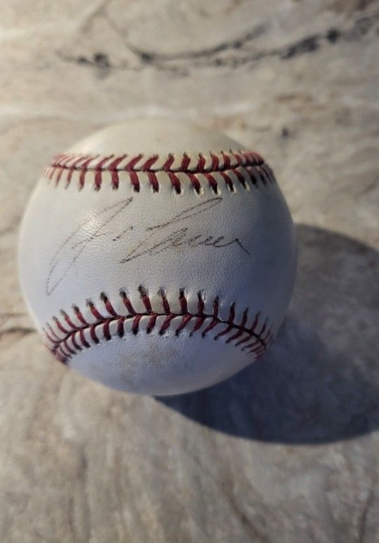 Jose Canseco Signed Ball