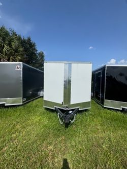 🦅Quality Cargo Trailer Brand 🆕 7x16 Ta Tandem Axle PLYCORE 0.080 🔥