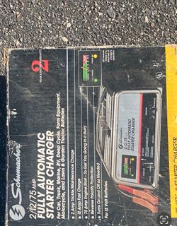 Schumacher  2/12/75 Amp Fully Automatic Starter/recharger 