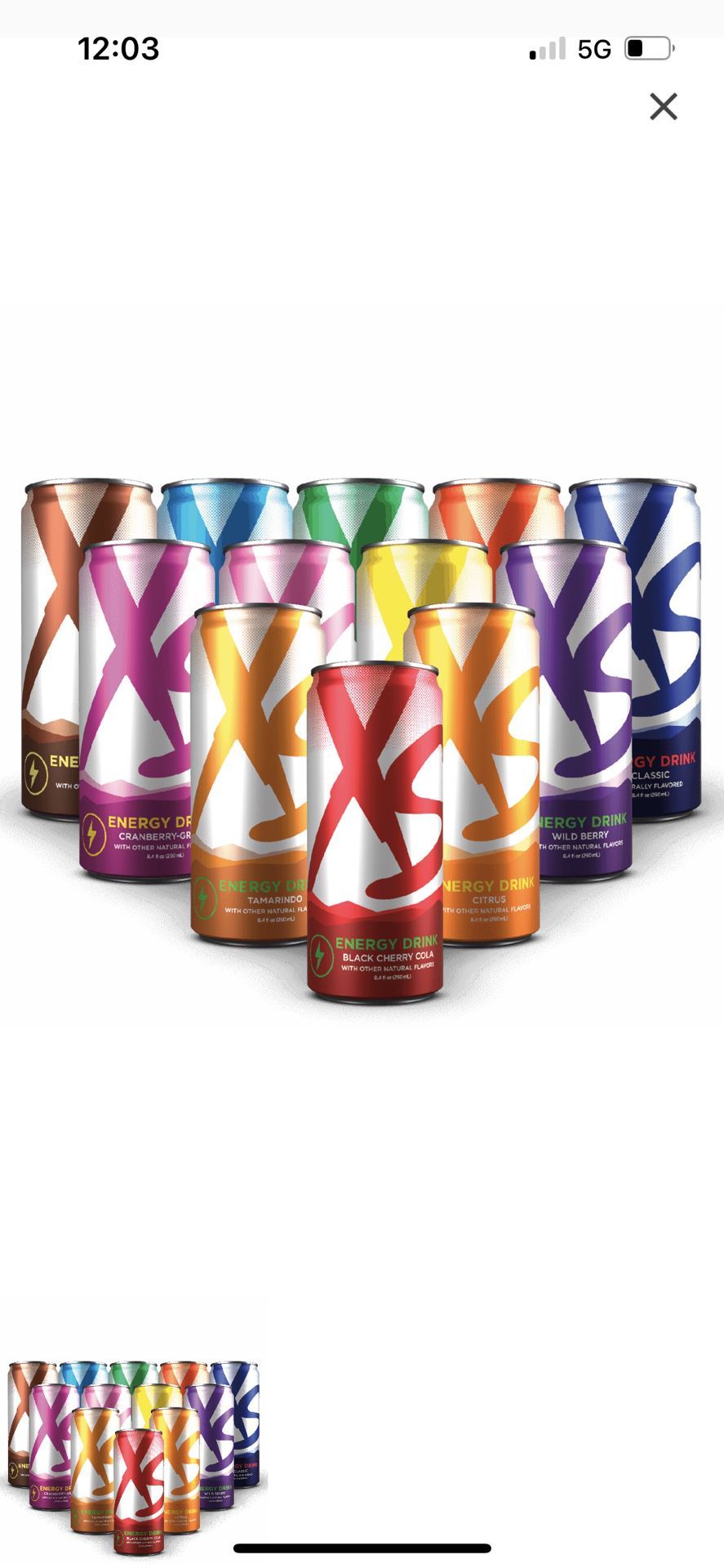 XS Energy Variety Pack