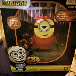 Minions Halloween Inflatable
