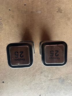 Reebok 25 lb Dumbbells Pair