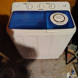 No Gas Small Washer With Spin Dryer