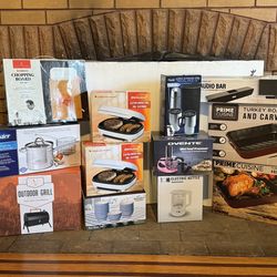 11 NEW un-opened products sold as a lot.