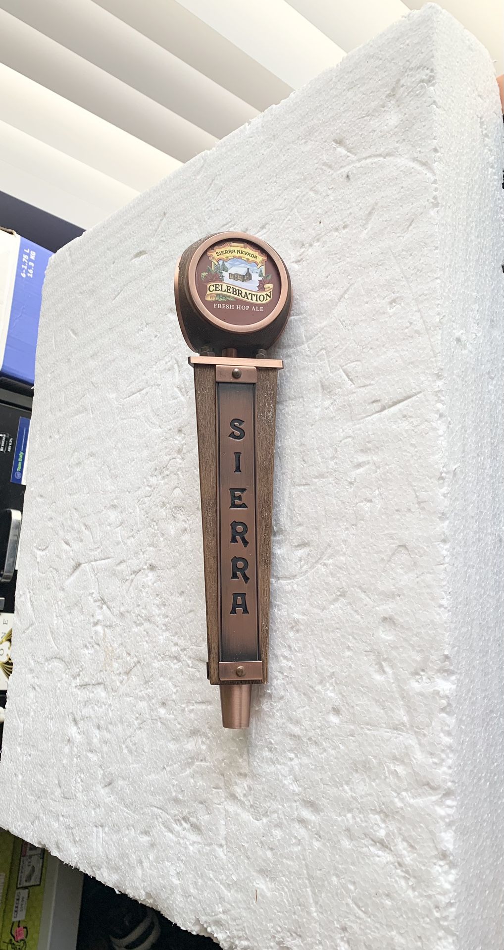 Sierra Nevada Brewery Celebration Ale Seasonal Beer Tap Handle Rare