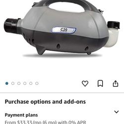 Vectorfog - C20 1.5L ULV Fogger Electric Insect & Hygiene Compact Handheld Removes Mosquito, Insect, Pests, & Viruses Made In Korea.   Tank Capacity: 