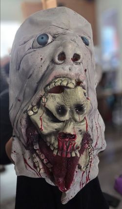 Zombie Horror Latex Full Head Mask