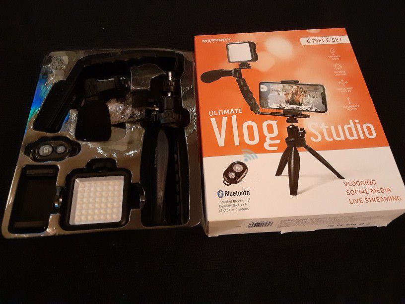 VLOG Studio Equipment For Camera And Phone 