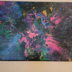 Original Pour Painting