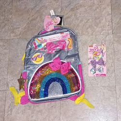 JoJo Siwa Backpack For Toddler And Extra Bows