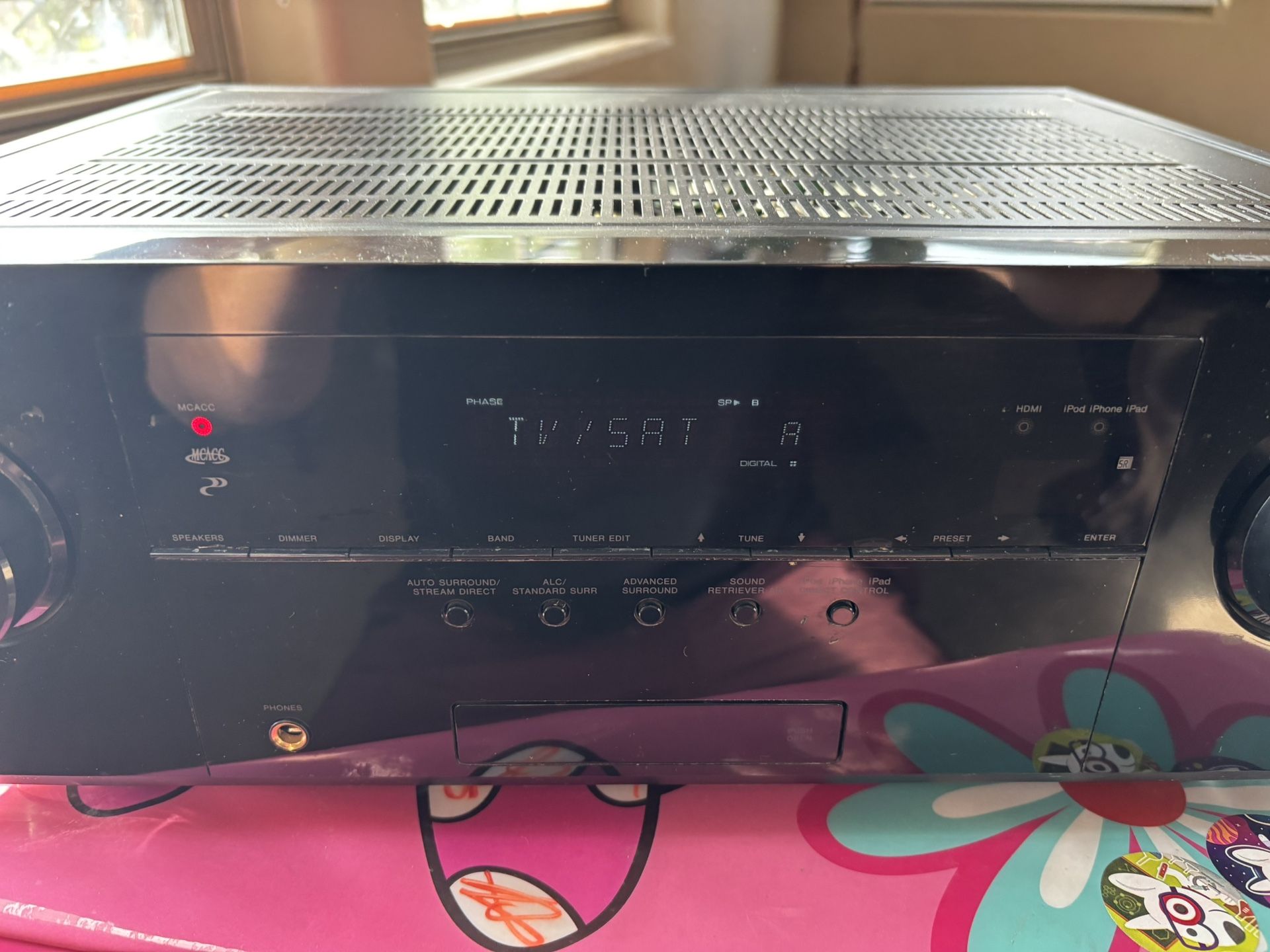 Pioneer VSX-821 -K Receiver With Remote