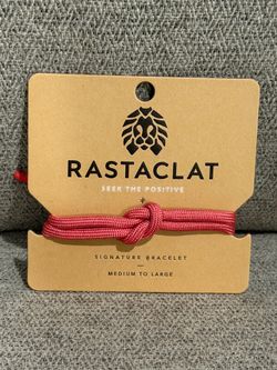 Pink Rastaclat Signature Bracelet size M-L