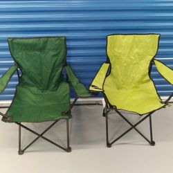 2 Light Weight Folding Chairs Great For Outdoors Free Local Delivery  AVAILABLE 