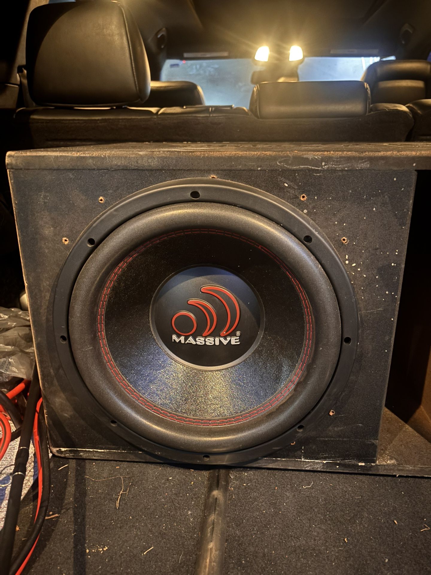 2 Massive GTX 12” & Rhino box