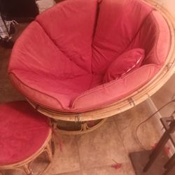 Baby-san Chair With Ottoman 