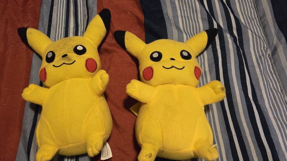 Pikachu Plushies