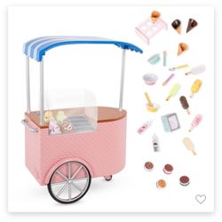 Our Generation Two Scoops Ice Cream Cart