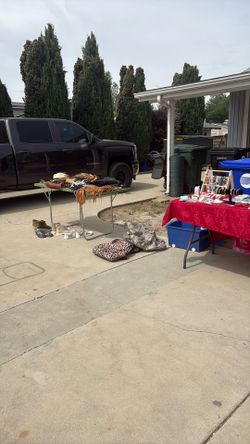 Last day price is cut in half yard sale