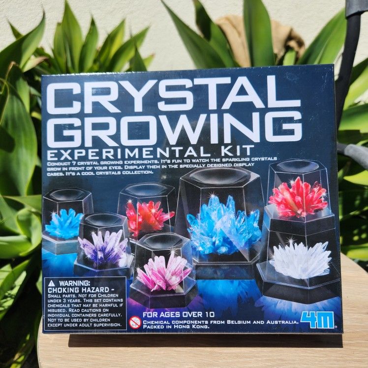 NEW 7 Crystal 4M Crystal Growing Science Experimental Kit Chemistry Display Cases STEM Toy Lab Experiment Specimens, Educational Gift for Kids
EASTER