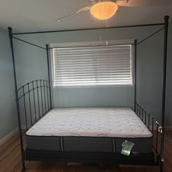 Full Sized Canopy Bed Frame