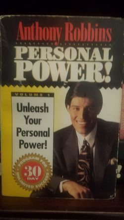 Anthony Robbins Personal Power and player