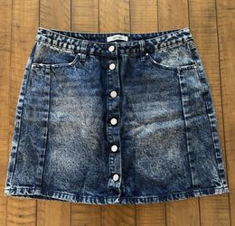 Refuge Denim Skirt Size Large 