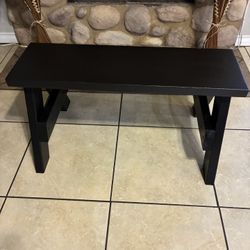 Black Custom Made Bench