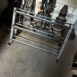 Fitness Gear Dumbbells Rack In Good Condition