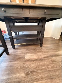 Table and chairs
