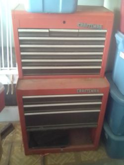 Craftsman tool box