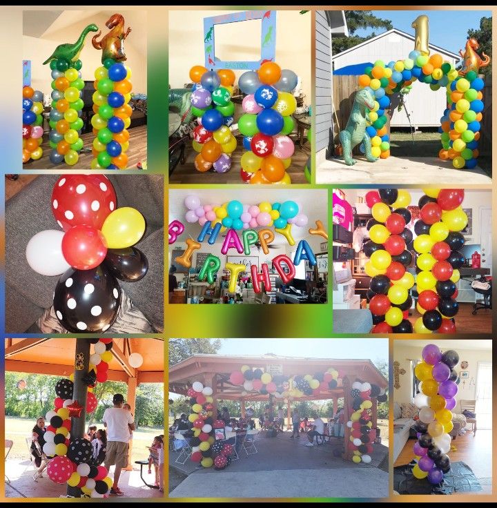 Balloon Arches And Columns