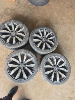 Set of Honda civic 17" wheels