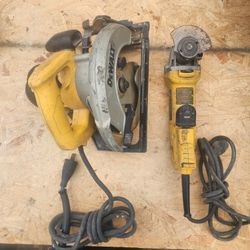 Used Tools Saw And Grinder