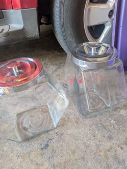 Glass jars