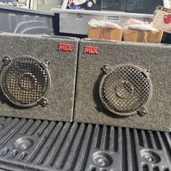 MTX Audio Road Thunder 6"  Subwoofer Enclosure (old school) 