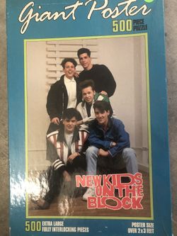New Kids On The Block Puzzle