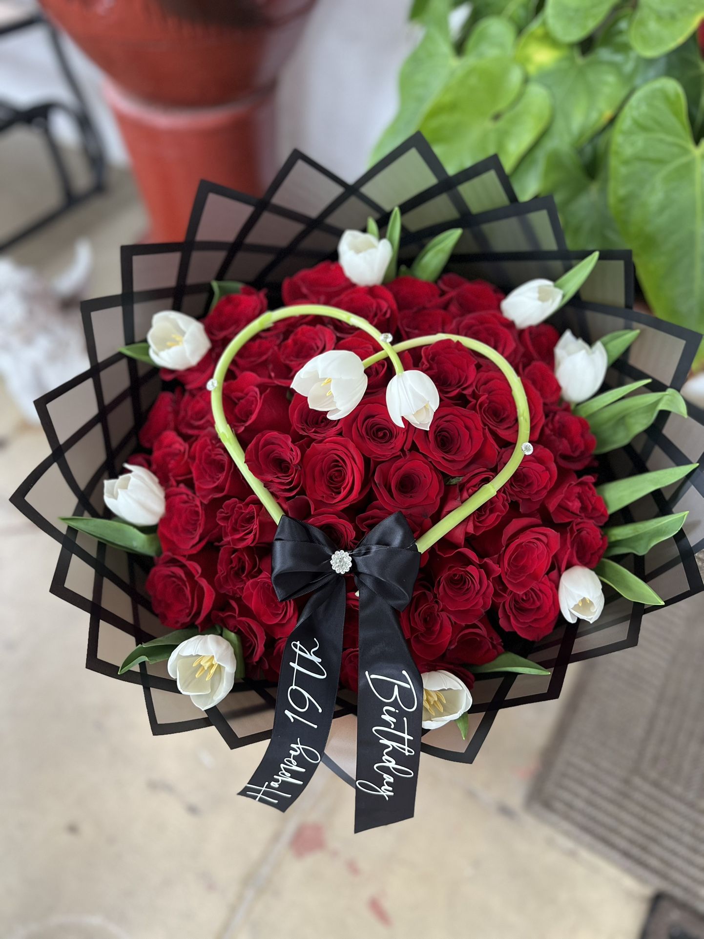 Ramo Buchon Rose Bouquets Flowers