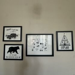 Set Of Nursery Art Prints 