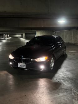 2015 BMW 3 Series 320i Black Sedan