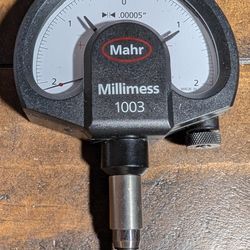 Maher Millimess 1003, Made In Germany, .00005" resolution