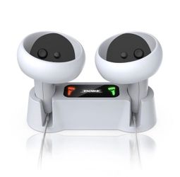 Dobe VR Charging Dock for Oculus Quest 2 Meta Quest 2 Controllers