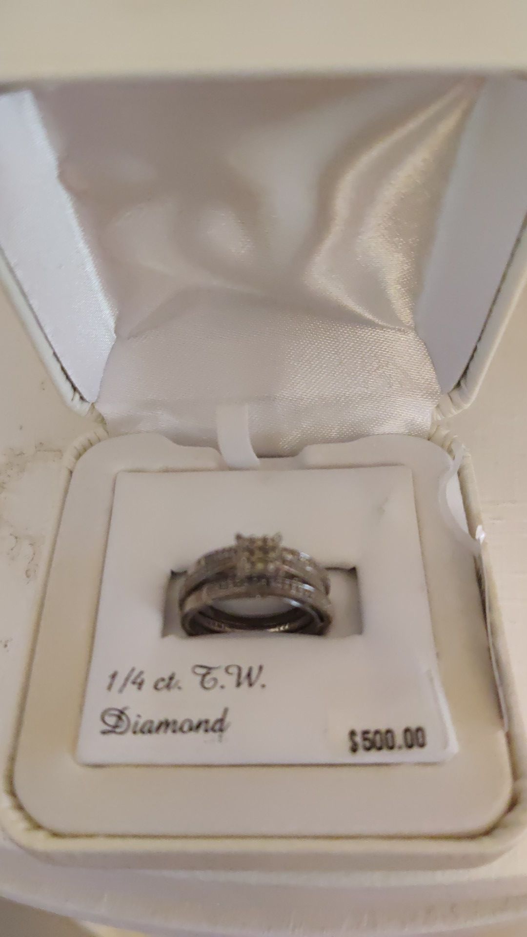 Silver Bridal Ring