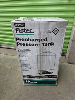 Flotec Precharged 19 Gallons Pressure Tank
