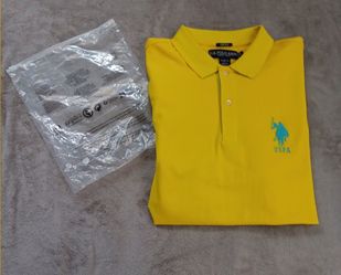 U.S. Polo Assn. Yellow Slim Fit Polo Shirt